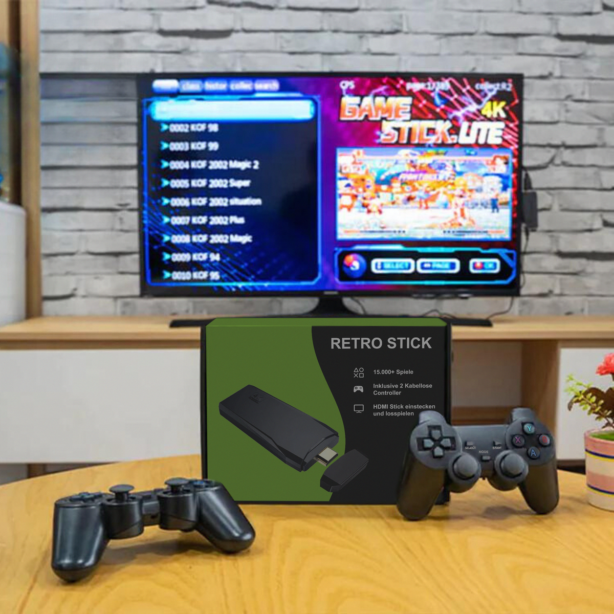 RetroStick™ - The Original with 15,000 Games in One Stick