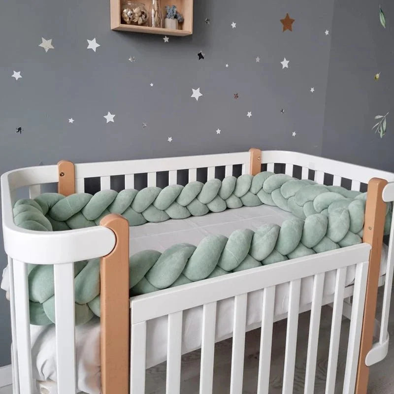 Soft Braid Crib Guard - CozyKnot™
