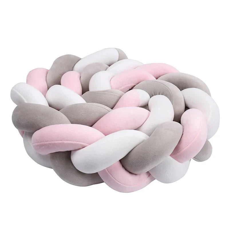 Soft Braid Crib Guard - CozyKnot™