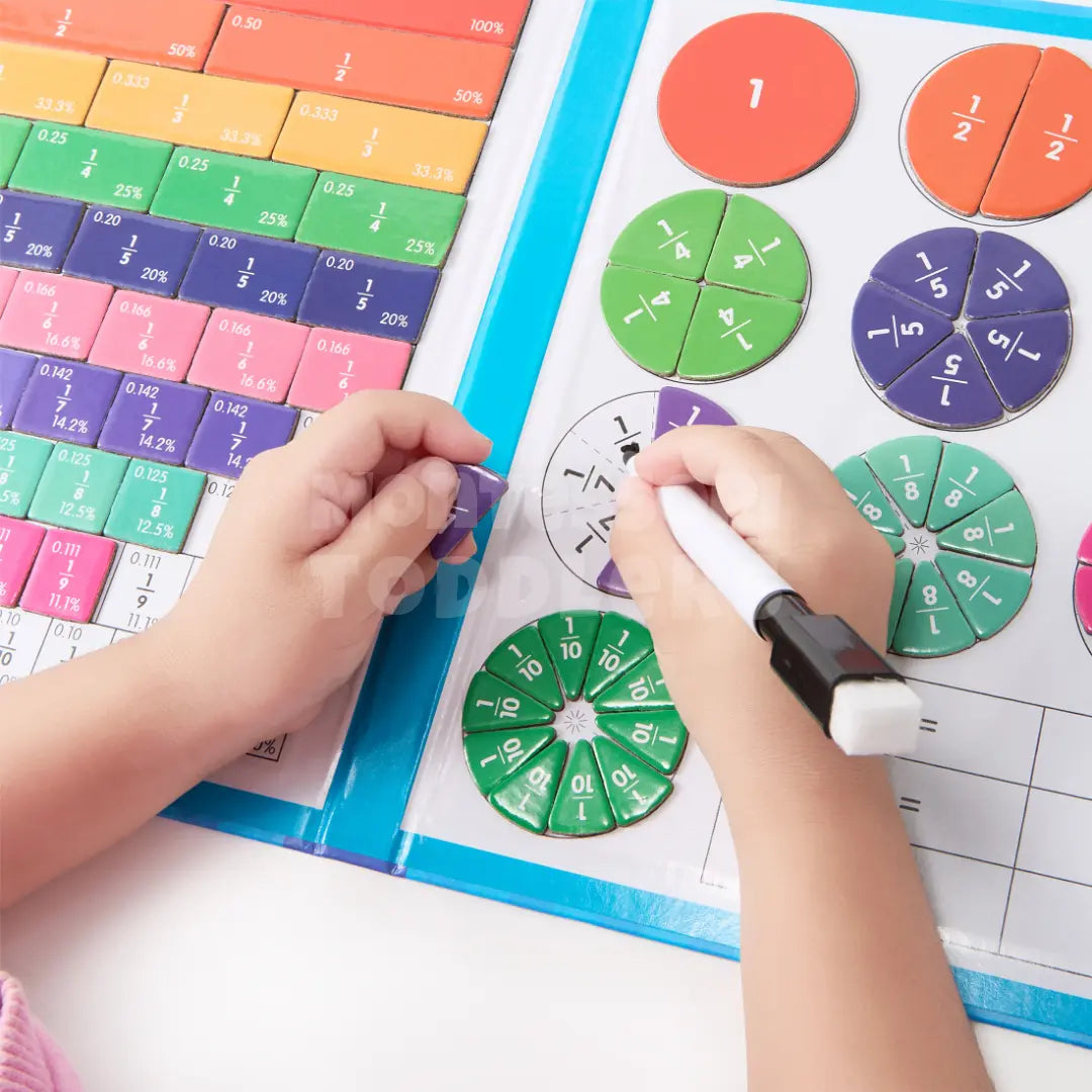 Toddlers Magnetic Fractions