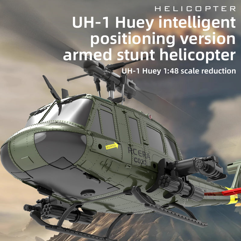 RC ERA C032 UH-1 Huey 6CH RC Helicopter with Smart Positioning &amp; 3D Stunt Flight