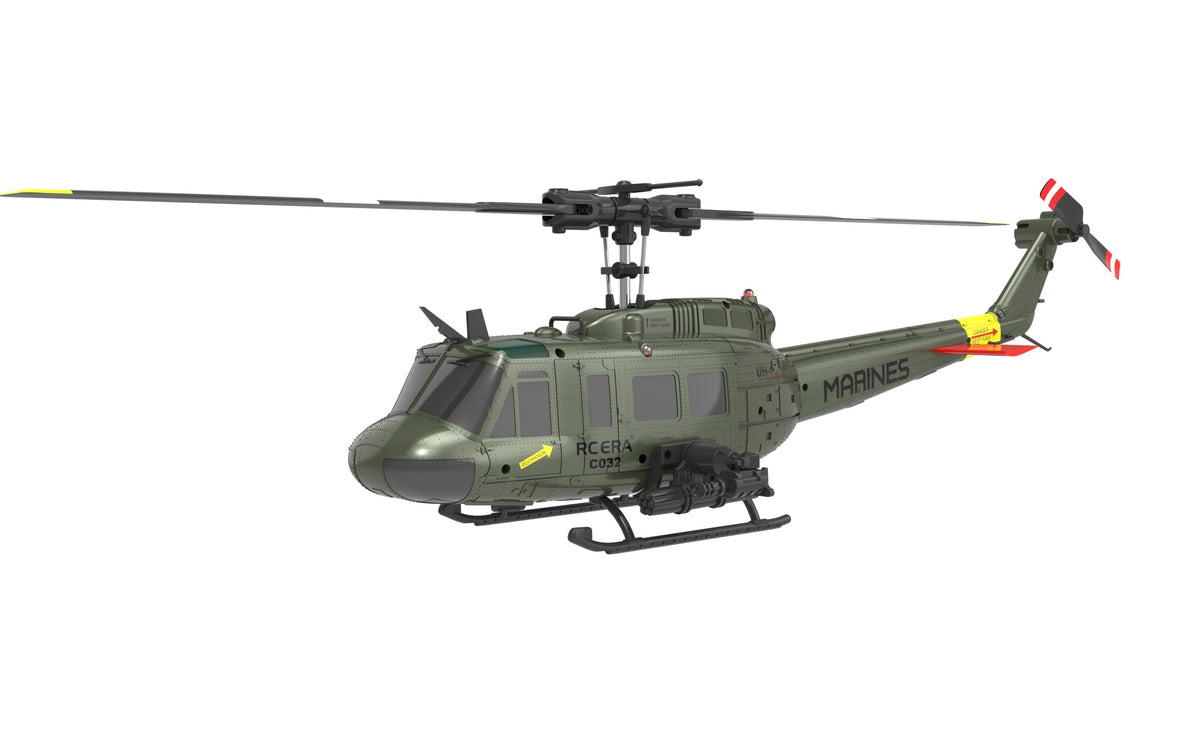 RC ERA C032 UH-1 Huey 6CH RC Helicopter with Smart Positioning &amp; 3D Stunt Flight