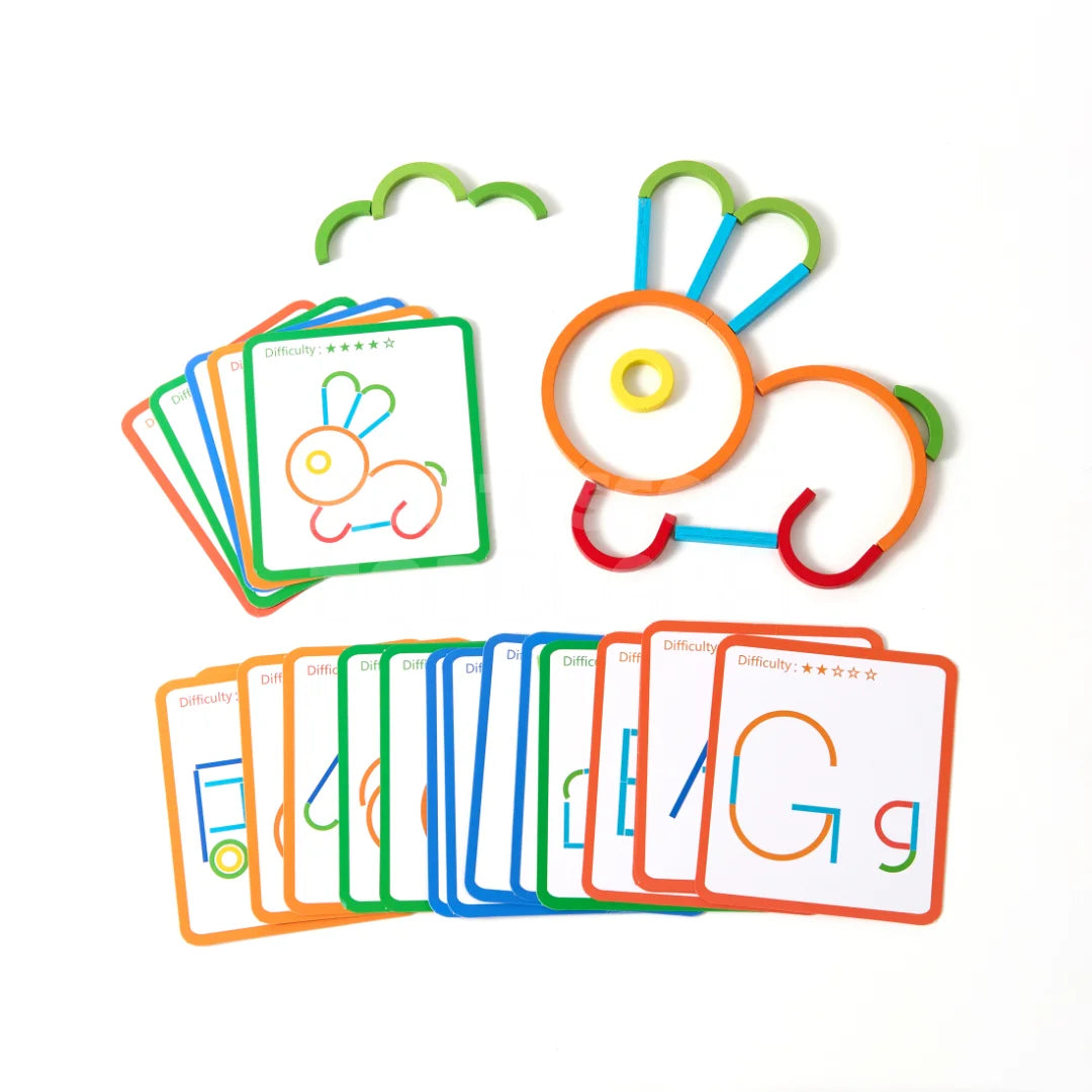 Toddlers Stick &amp; Rings Puzzle