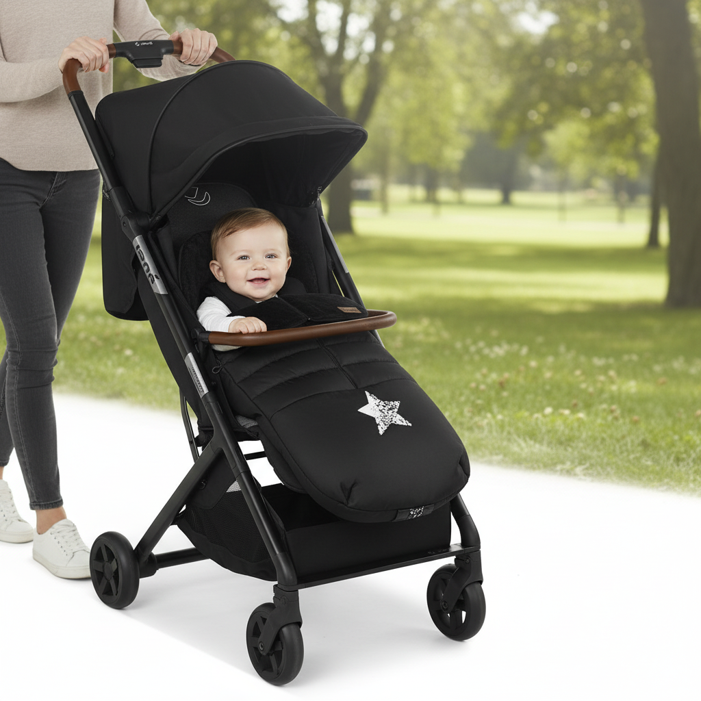 Jane Rocket Sport Luxe Pushchair with Raincover &amp; Footmuff / Seat Liner