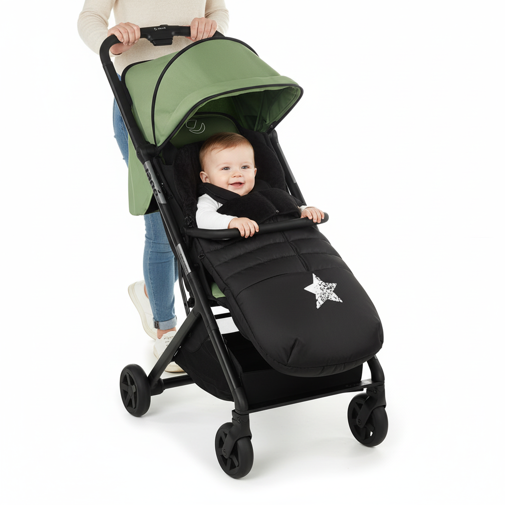 Jane Rocket Sport Luxe Pushchair with Raincover &amp; Footmuff / Seat Liner