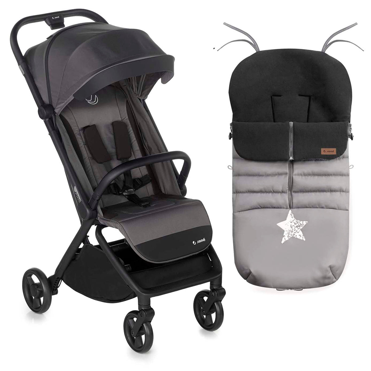 Jane Clap Luxe Pushchair &amp; Footmuff