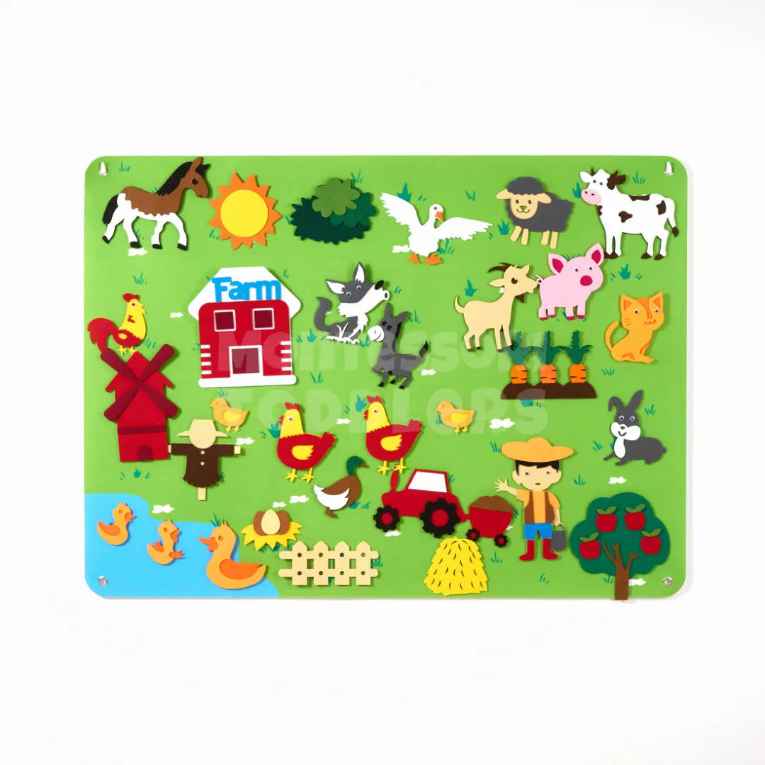 Toddlers Adventure Felt Board - Explore Imaginative Worlds!
