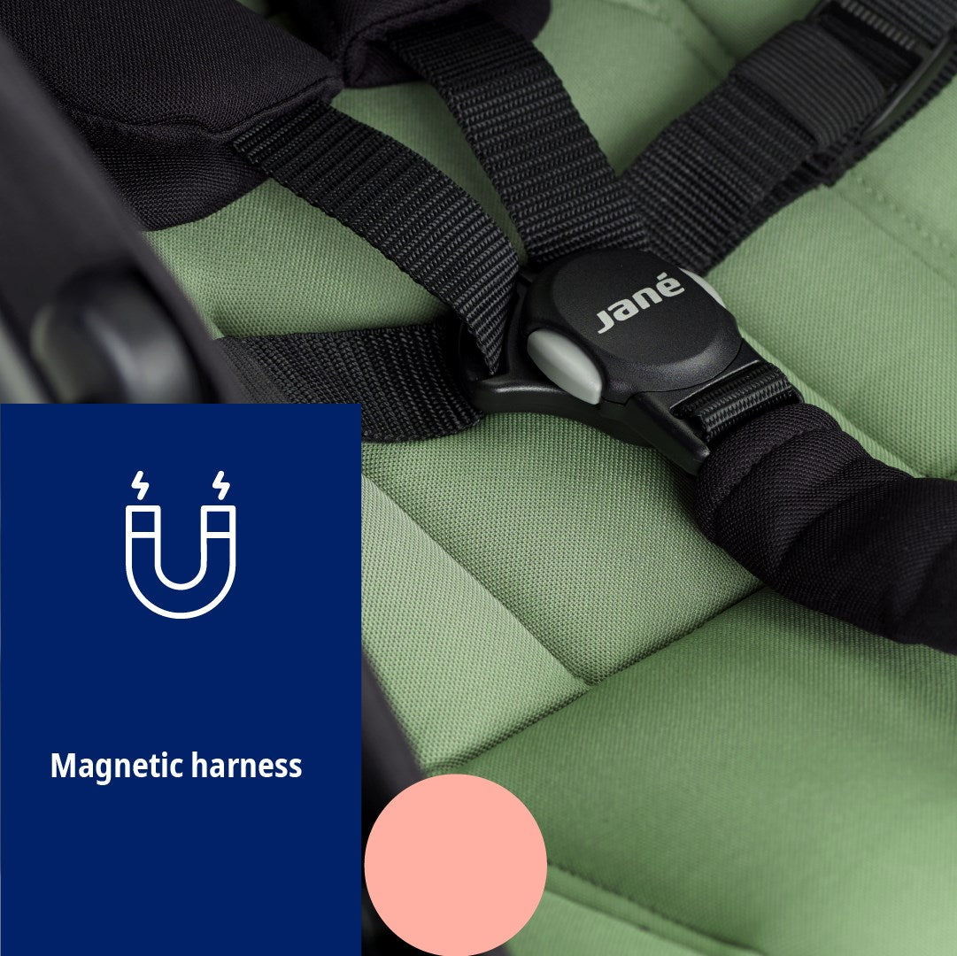 Jane Rocket Sport Luxe Pushchair with Raincover &amp; Footmuff / Seat Liner