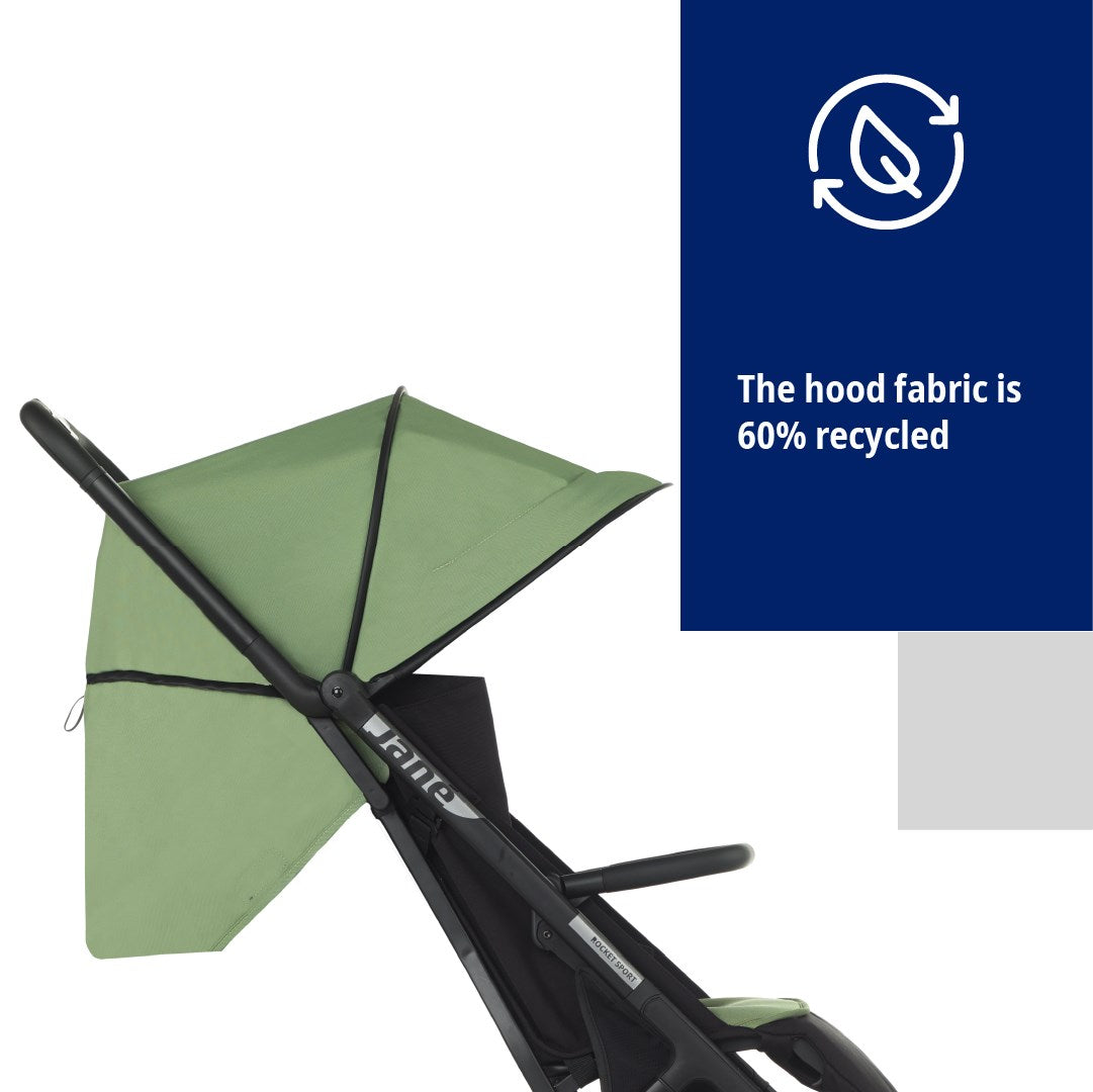 Jane Rocket Sport Luxe Pushchair with Raincover &amp; Footmuff / Seat Liner