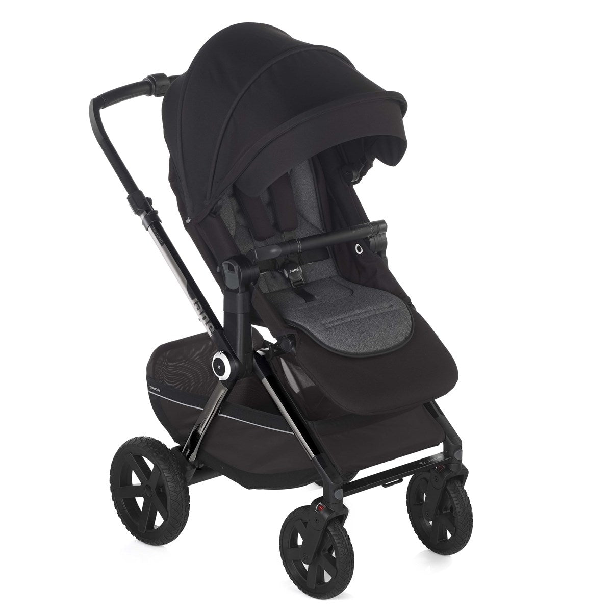 Jane Crosslight-3 Trio Fix with iKonic-2 Birth-4 Year Swivel Car Seat Bundle