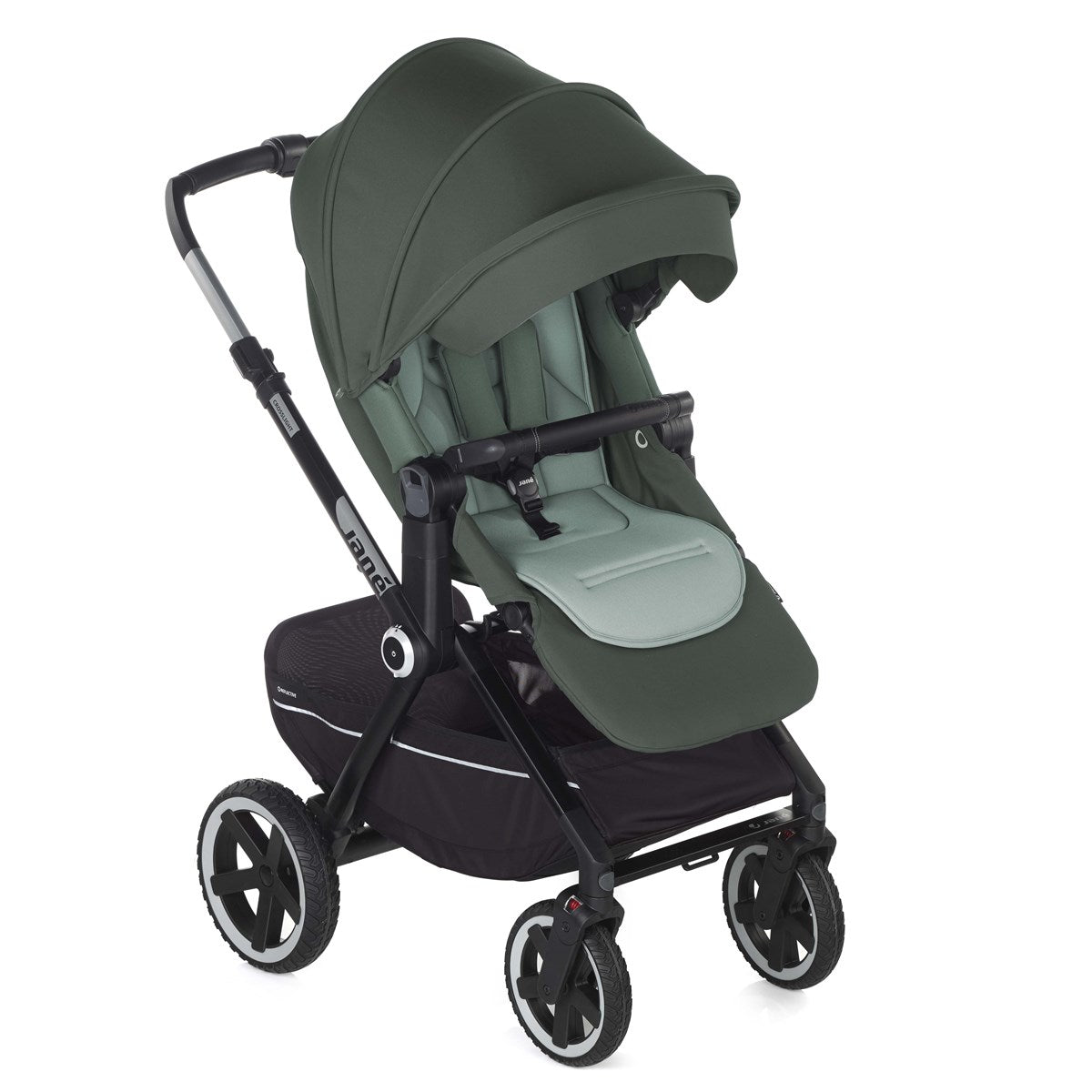 Jane Crosslight-3 Trio Fix with iKonic-2 Birth-4 Year Swivel Car Seat Bundle