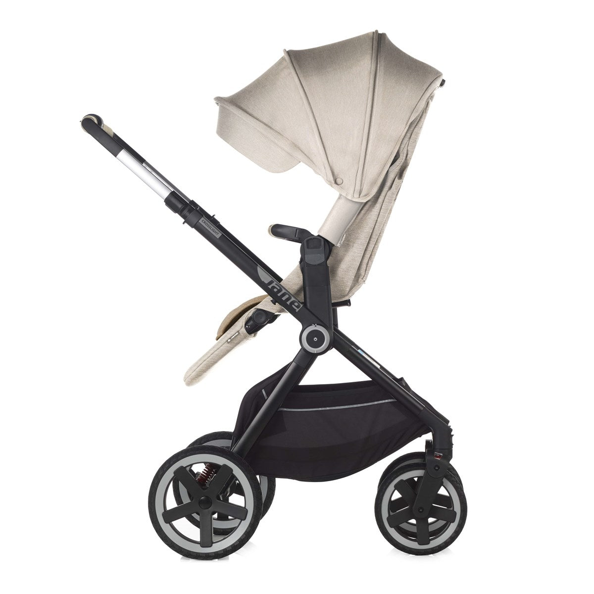Jane Crosslight-3 Trio Fix with iKonic-2 Birth-4 Year Swivel Car Seat Bundle
