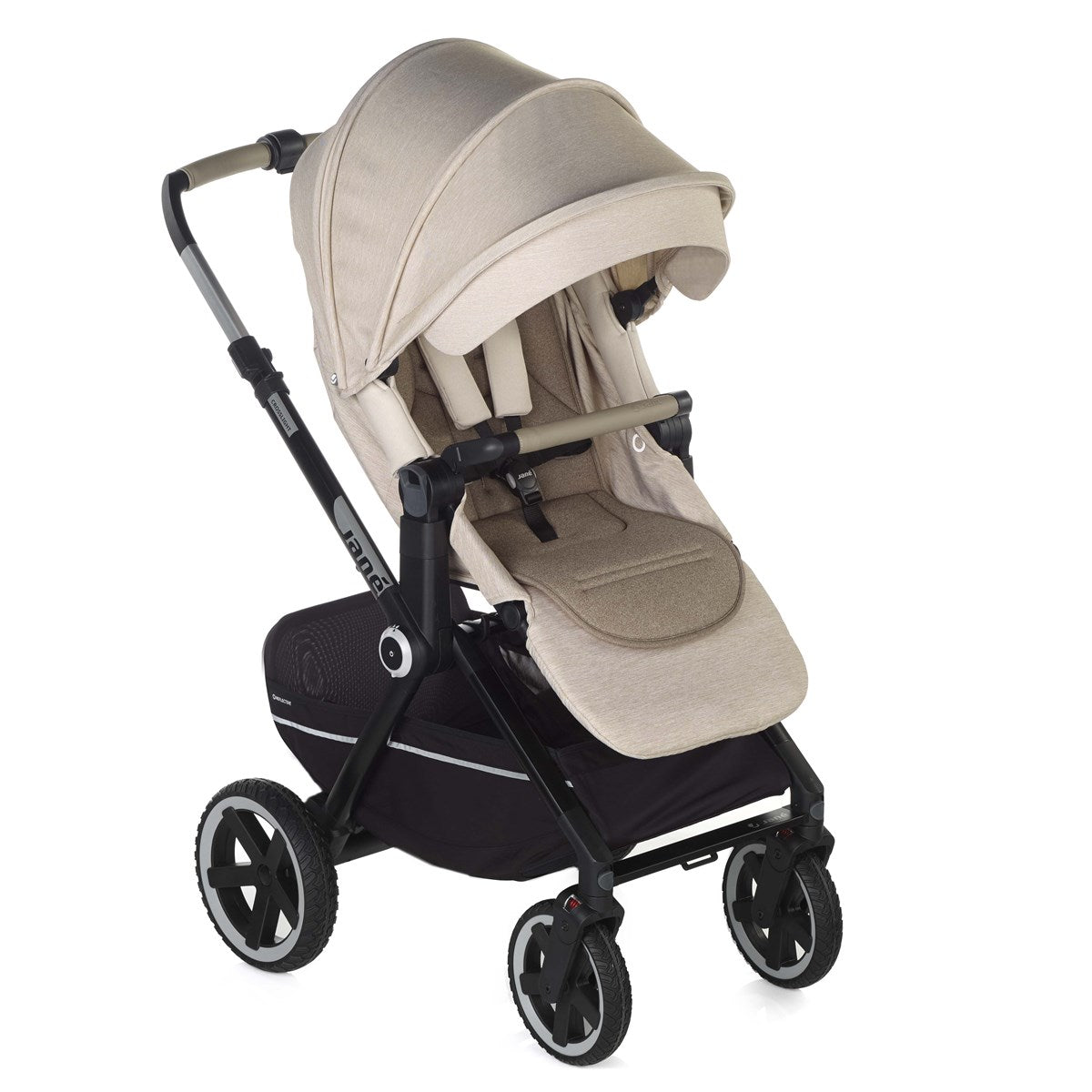 Jane Crosslight-3 Trio Fix with iKonic-2 Birth-4 Year Swivel Car Seat Bundle