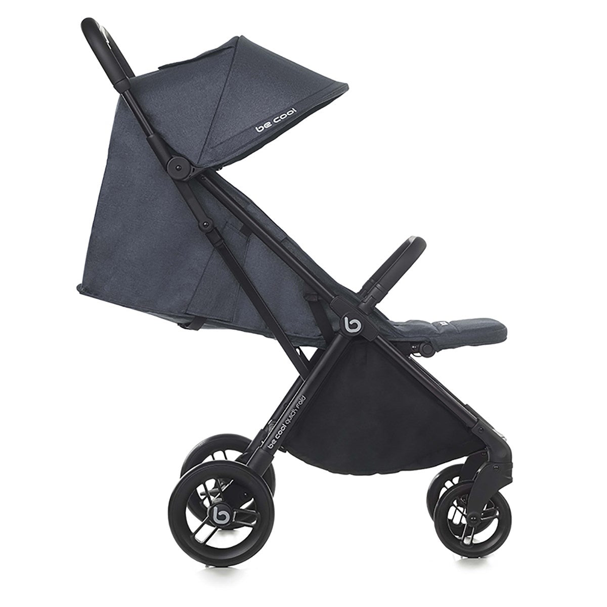 Be Cool Quick Fold Luxe Compact Fold Stroller &amp; Footmuff / Liner 0-22kg, 0-4 years