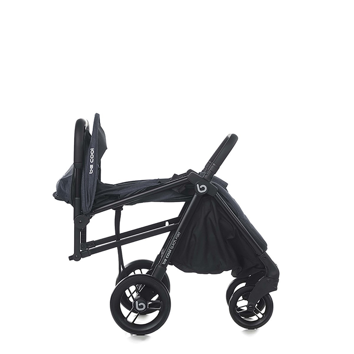 Be Cool Quick Fold Luxe Compact Fold Stroller &amp; Footmuff / Liner 0-22kg, 0-4 years