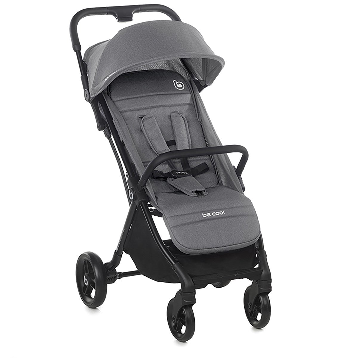 Be Cool Quick Fold Luxe Compact Fold Stroller &amp; Footmuff / Liner 0-22kg, 0-4 years