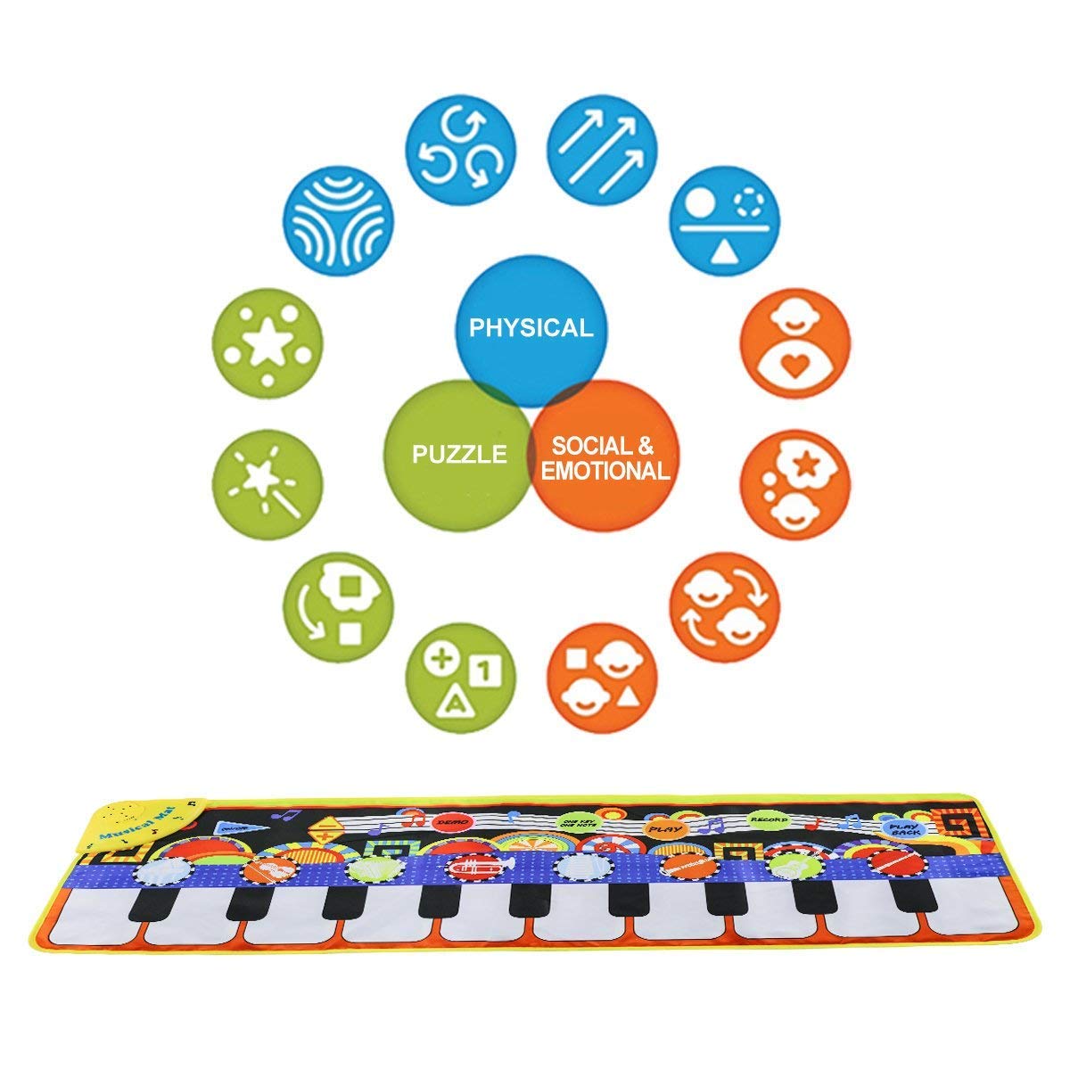 Kids Musical Mat 8 in 1