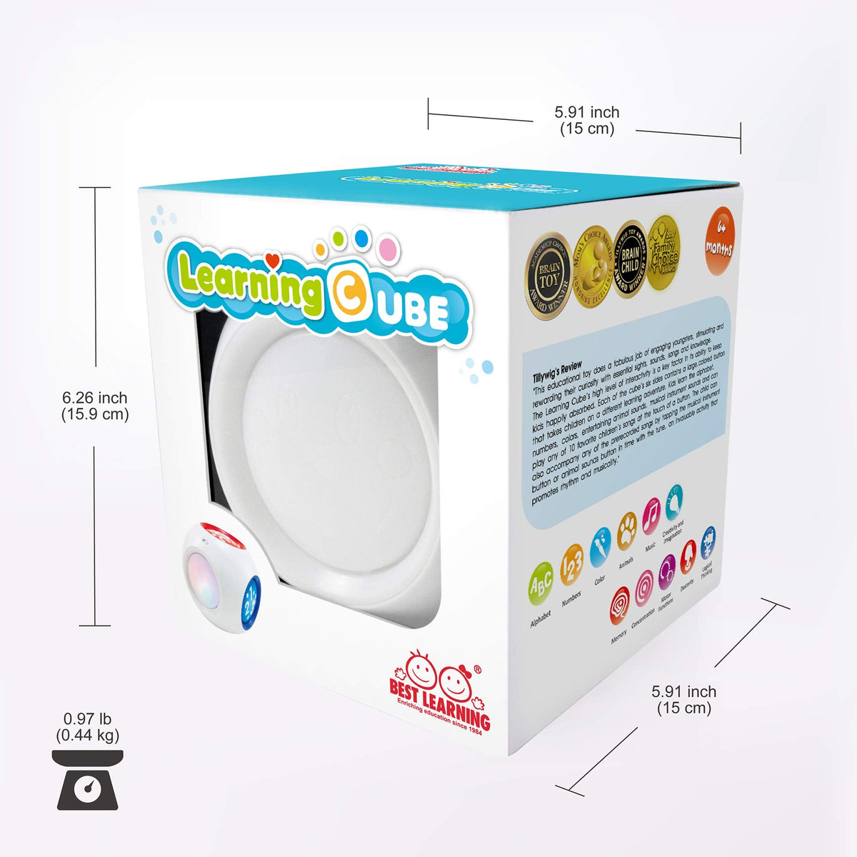 Interactive 3D Learning Cube