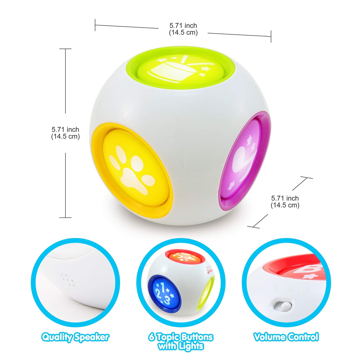 Interactive 3D Learning Cube