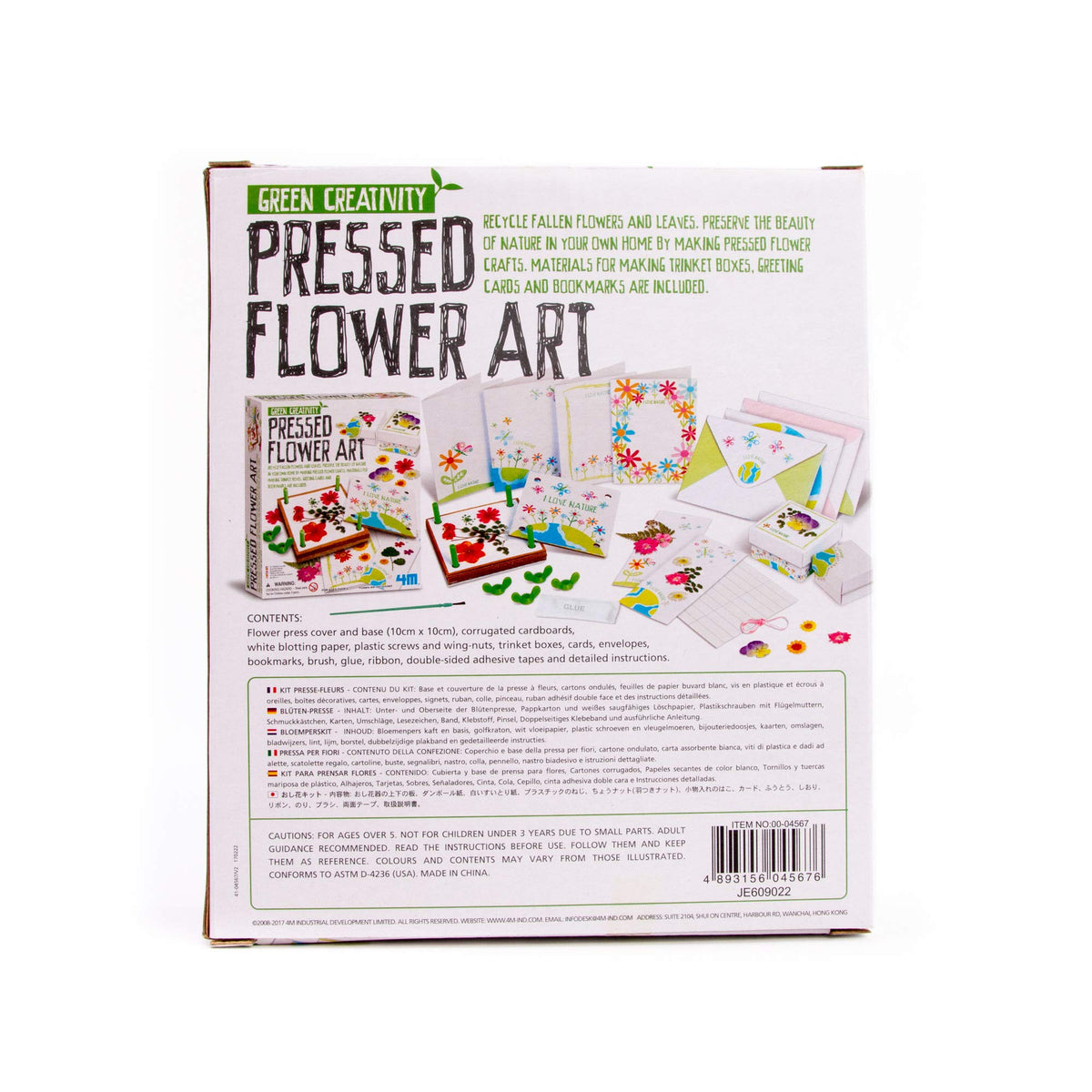 Creativity Pressed Flower Art DIY Kit