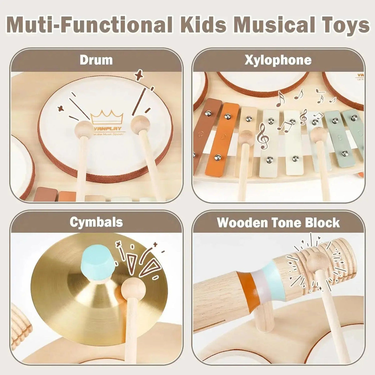 Little Maestro – 9-in-1 Montessori Music Table