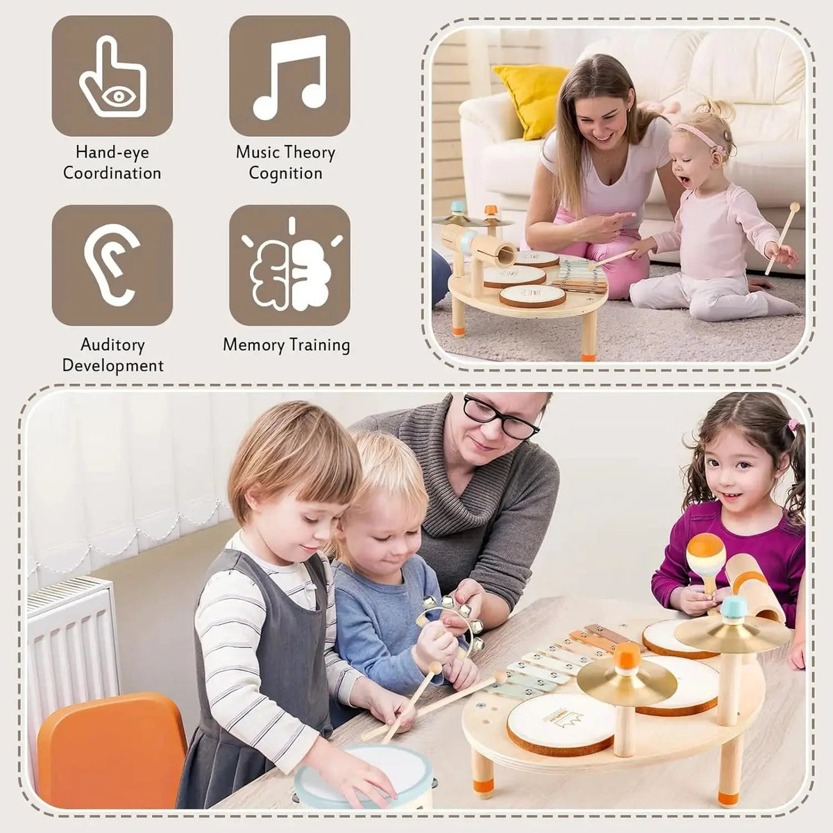 Little Maestro – 9-in-1 Montessori Music Table