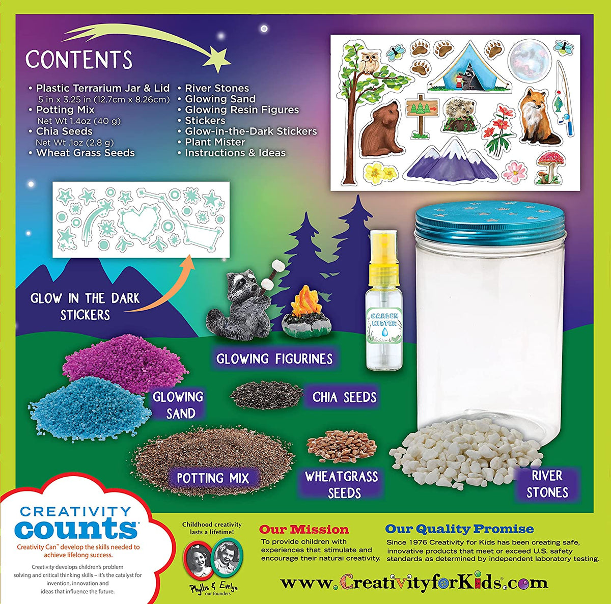 Luminous Magical Terrarium