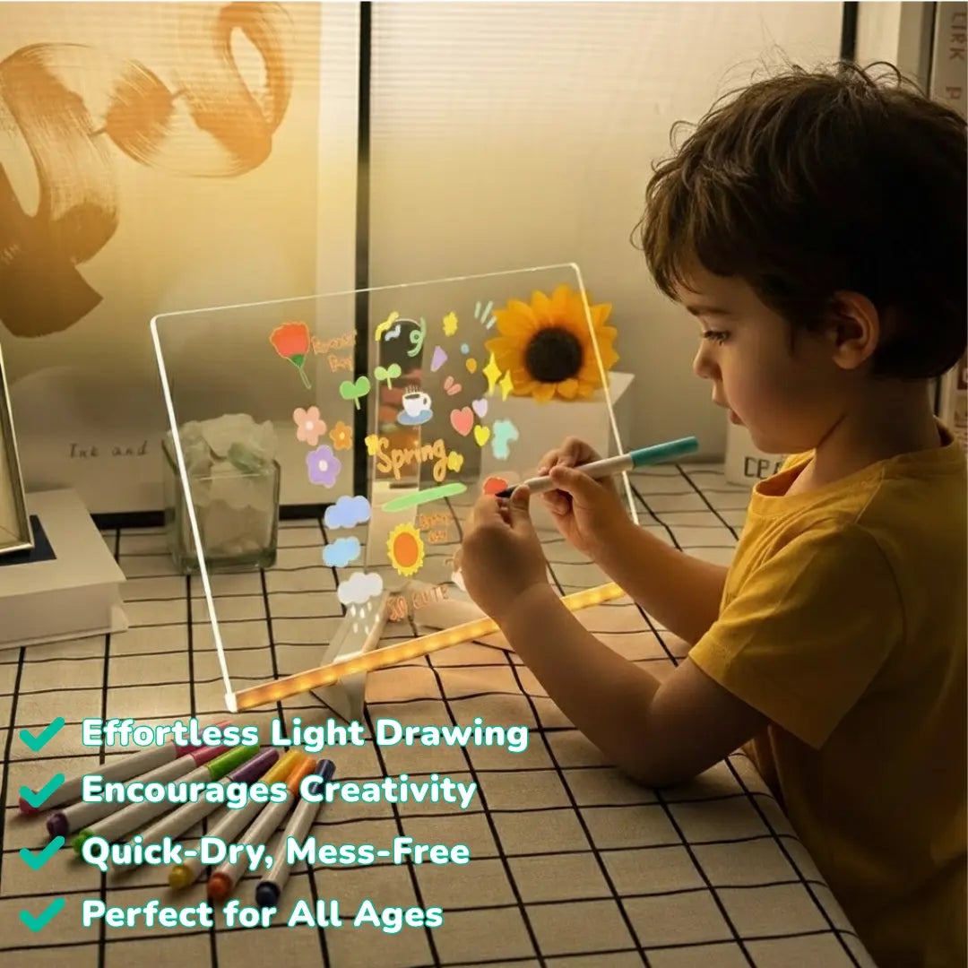 DrawLight Plus™ - Illuminated Imaginations - Drawing Board