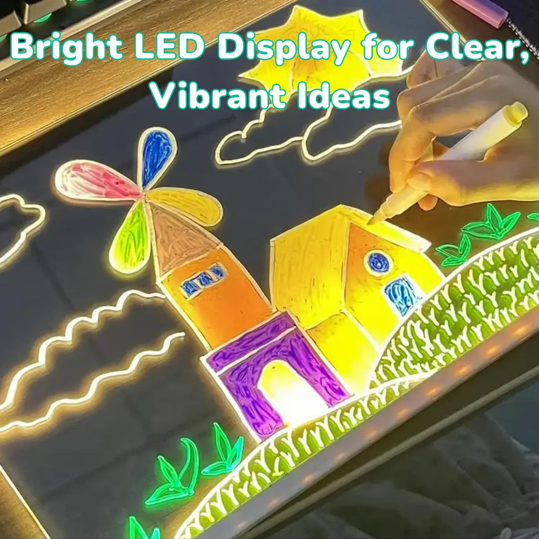 DrawLight Plus™ - Illuminated Imaginations - Drawing Board