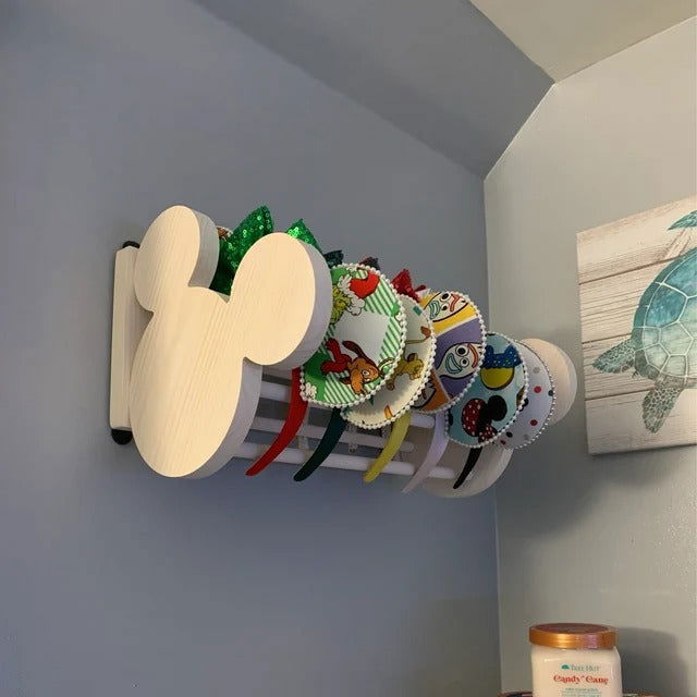 Ears/Headband Display Wooden Holder, DIY Mickey Ear Holder | Kindlytoys MK01