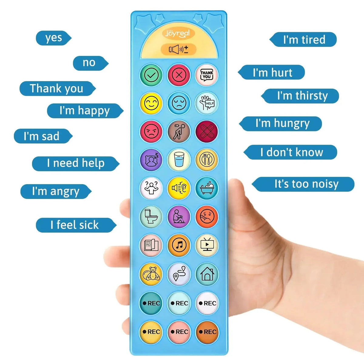 Basic AAC Communication Tool for Autism &amp; Speech Therapy