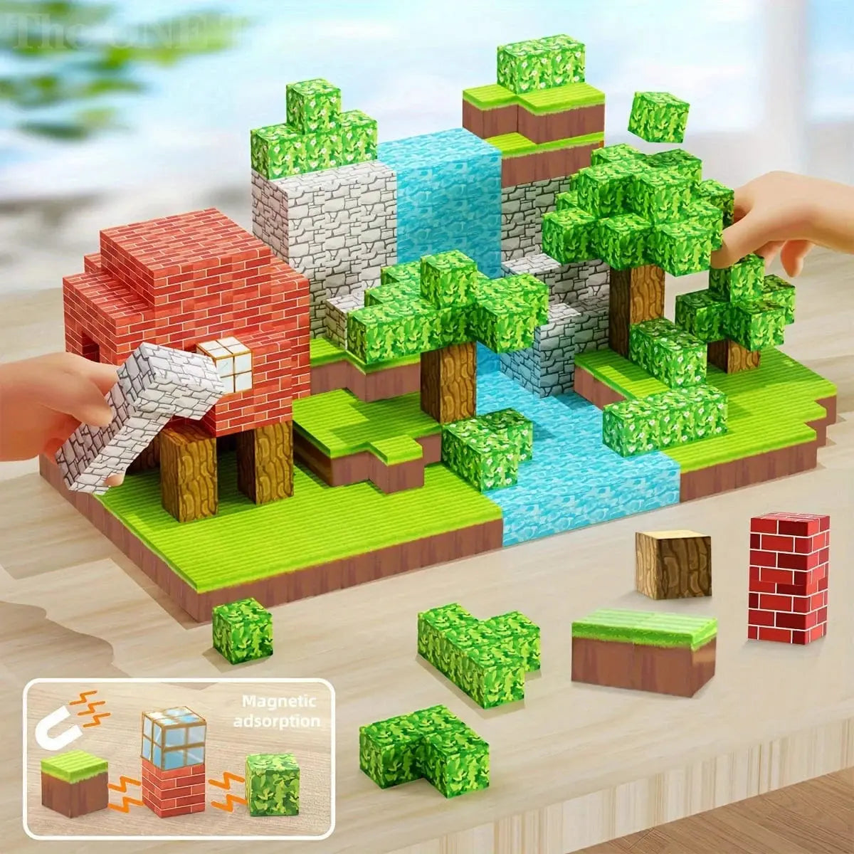 Mine Blocks - Build a world - Magnets