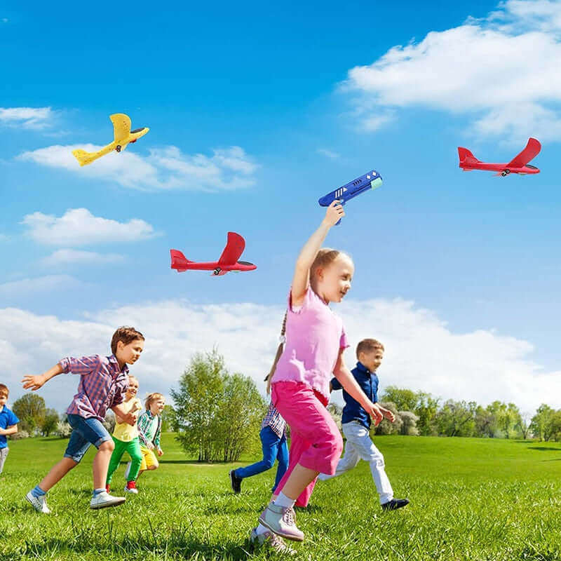 Foam Airplane Toy – Fun Outdoor Throwing Glider for Boys and Girls