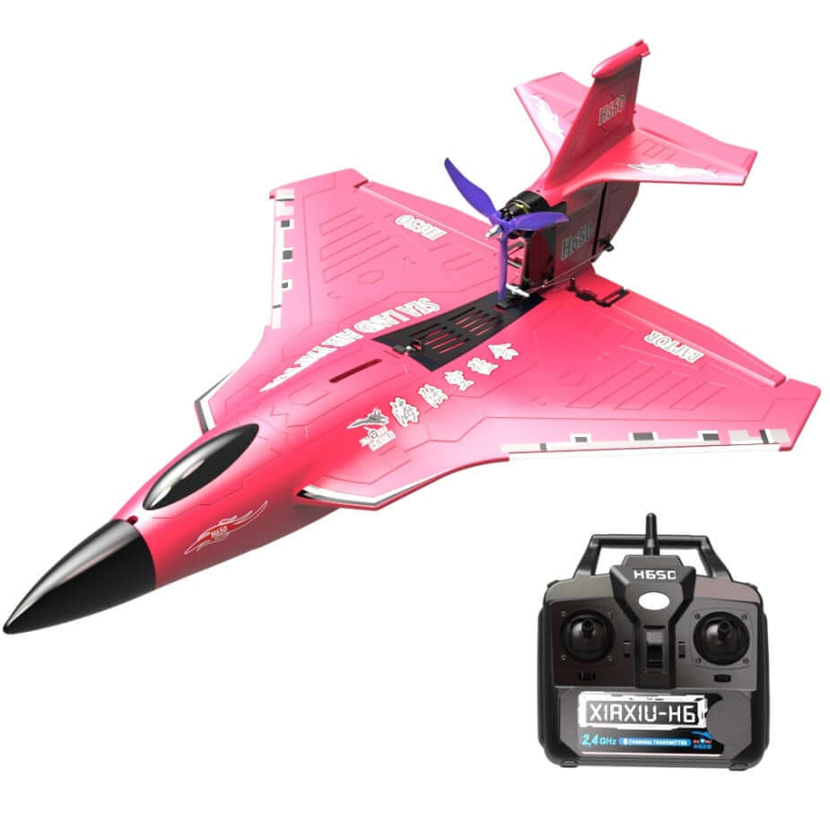 XiaXiu H650 Raptor Tri-Mode Fixed-Wing RC Plane - Land/Water/Air, 1000m Range