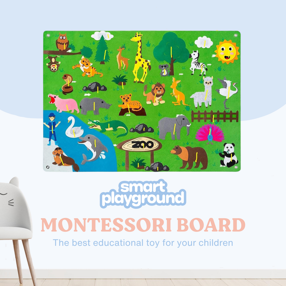 Interactive Montessori Board