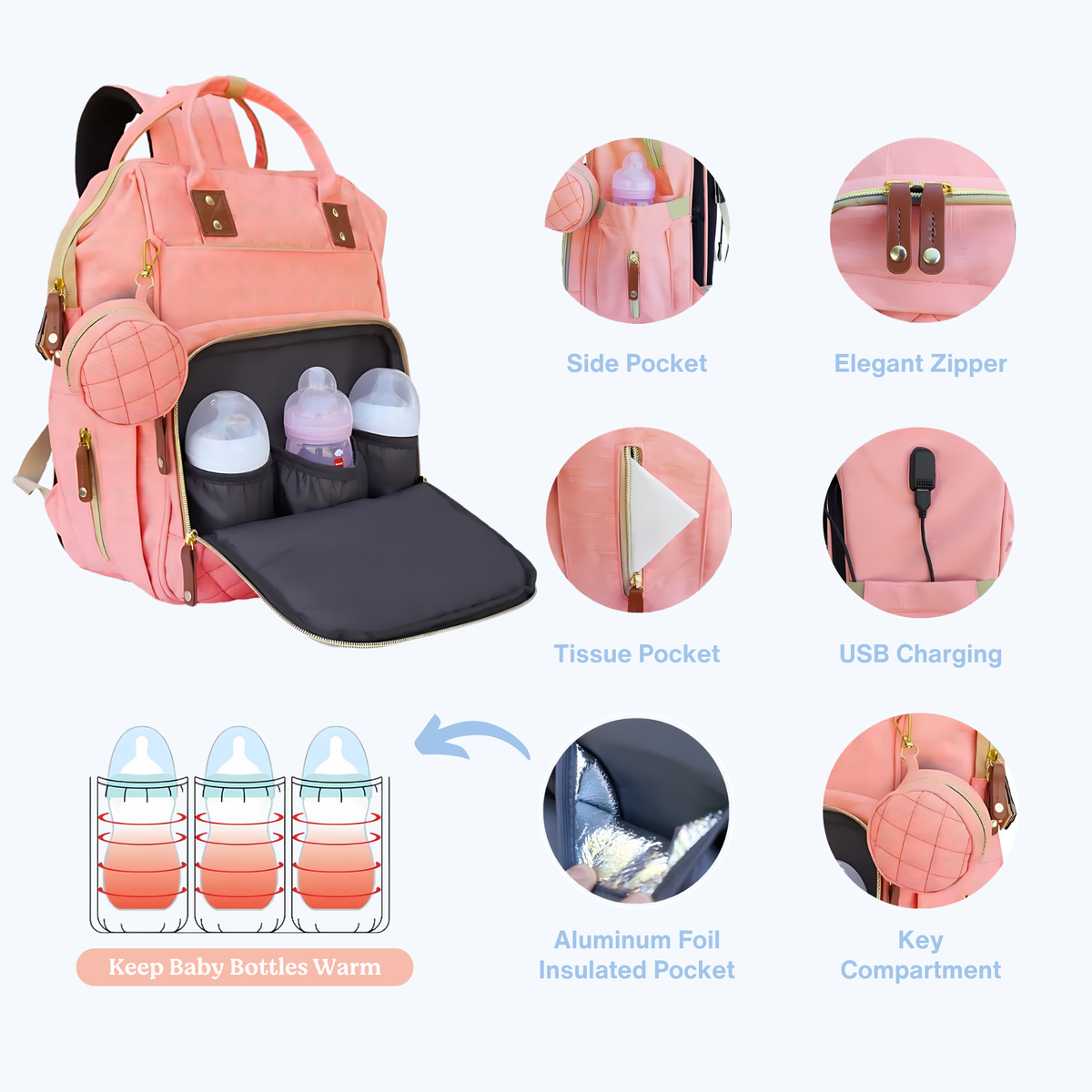Premium Diaper Bag