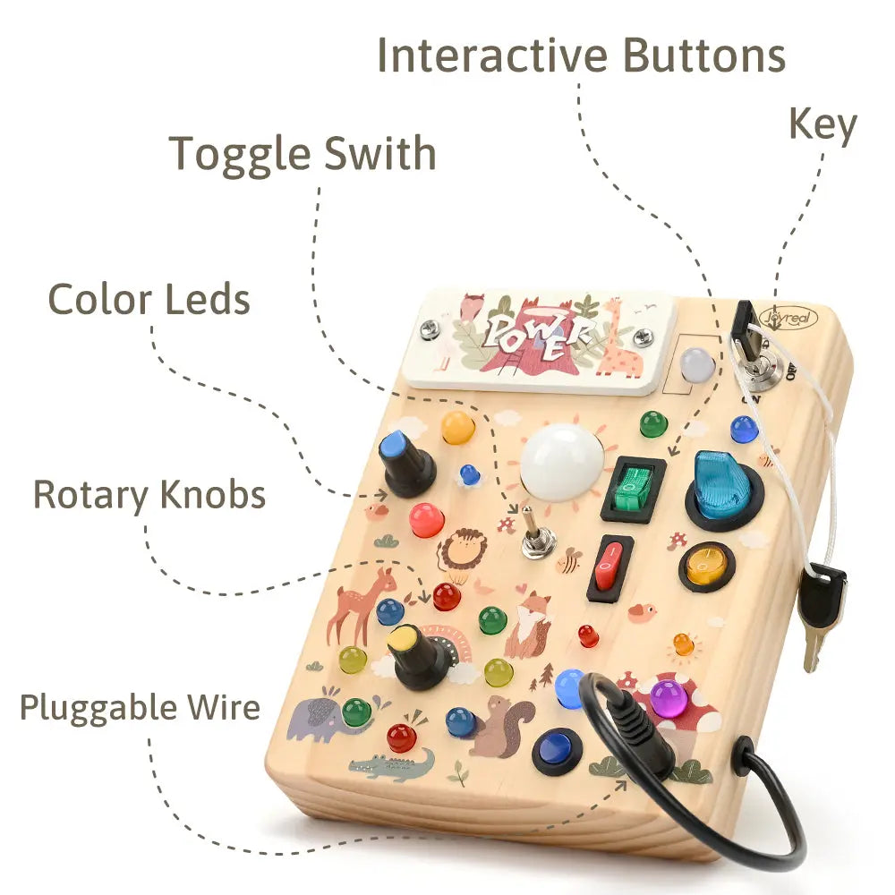 Forest LED Busy Board for Kids
