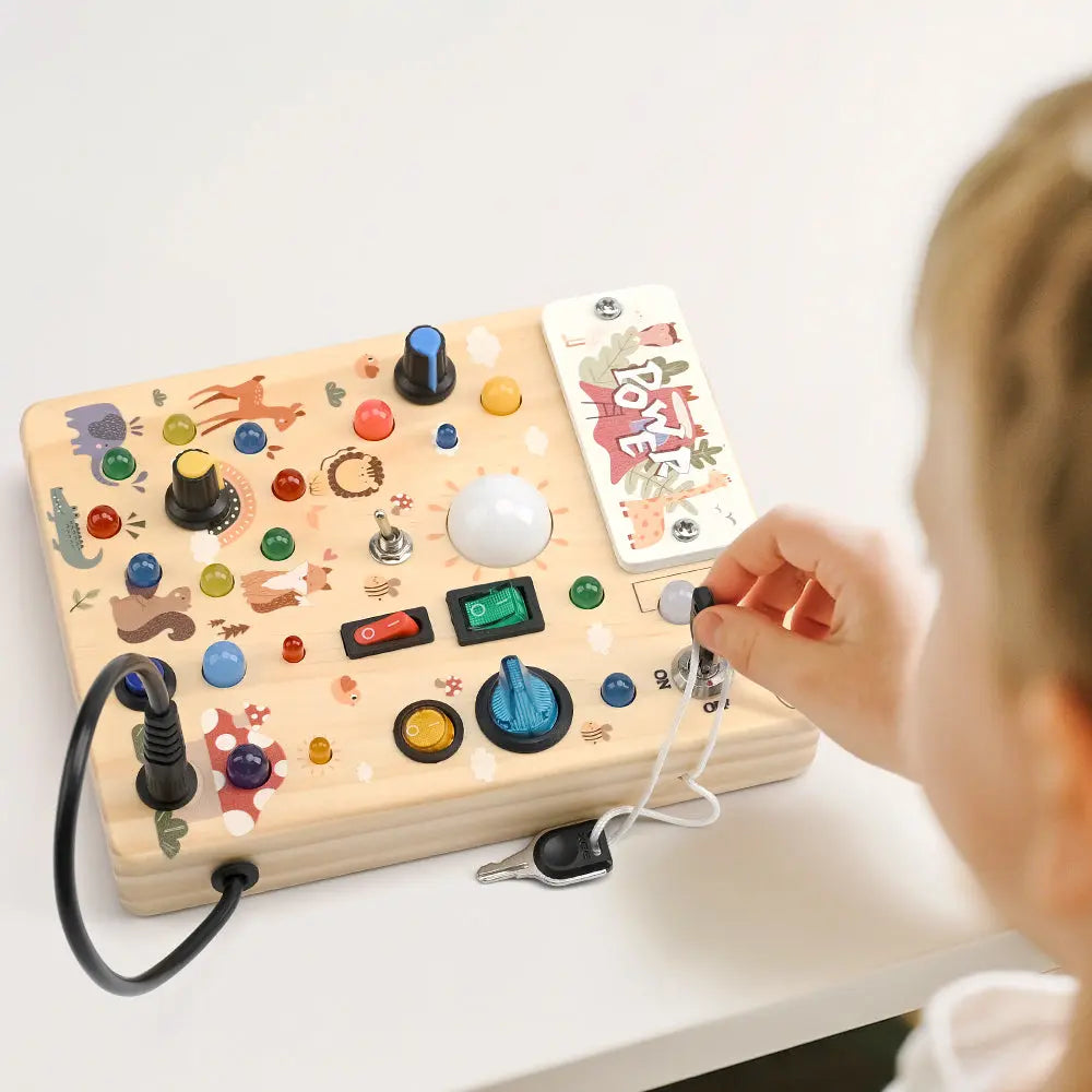 Forest LED Busy Board for Kids