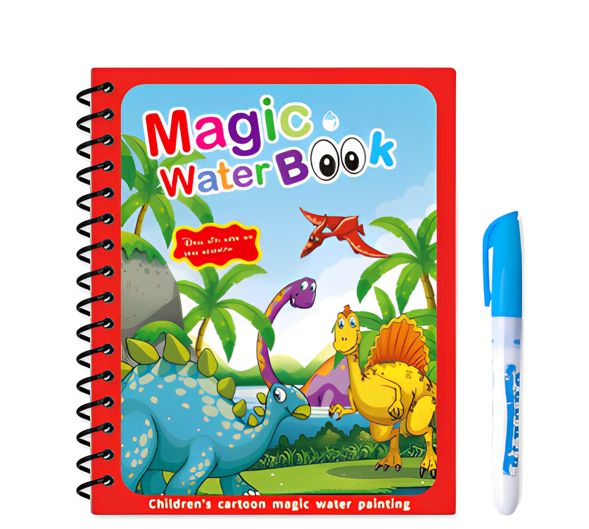 Montessori Water Drawing &amp; Coloring Book