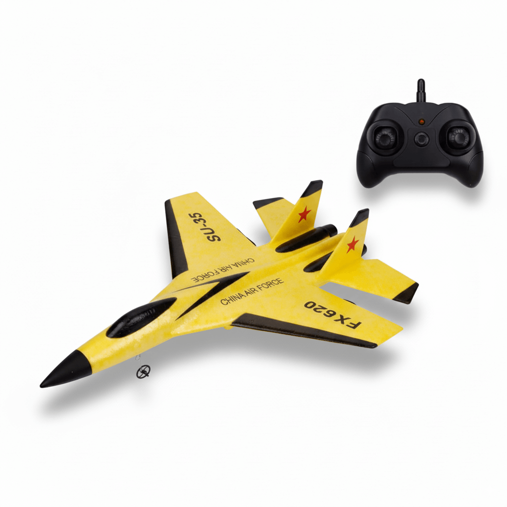 FX SU-35 RC Airplane 2.4G EPP Foam Fighter Glider – RC Plane for Kids