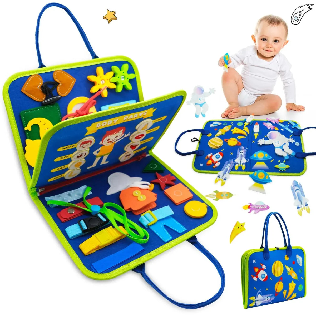 Montessori Busy Book - SmartPlay™