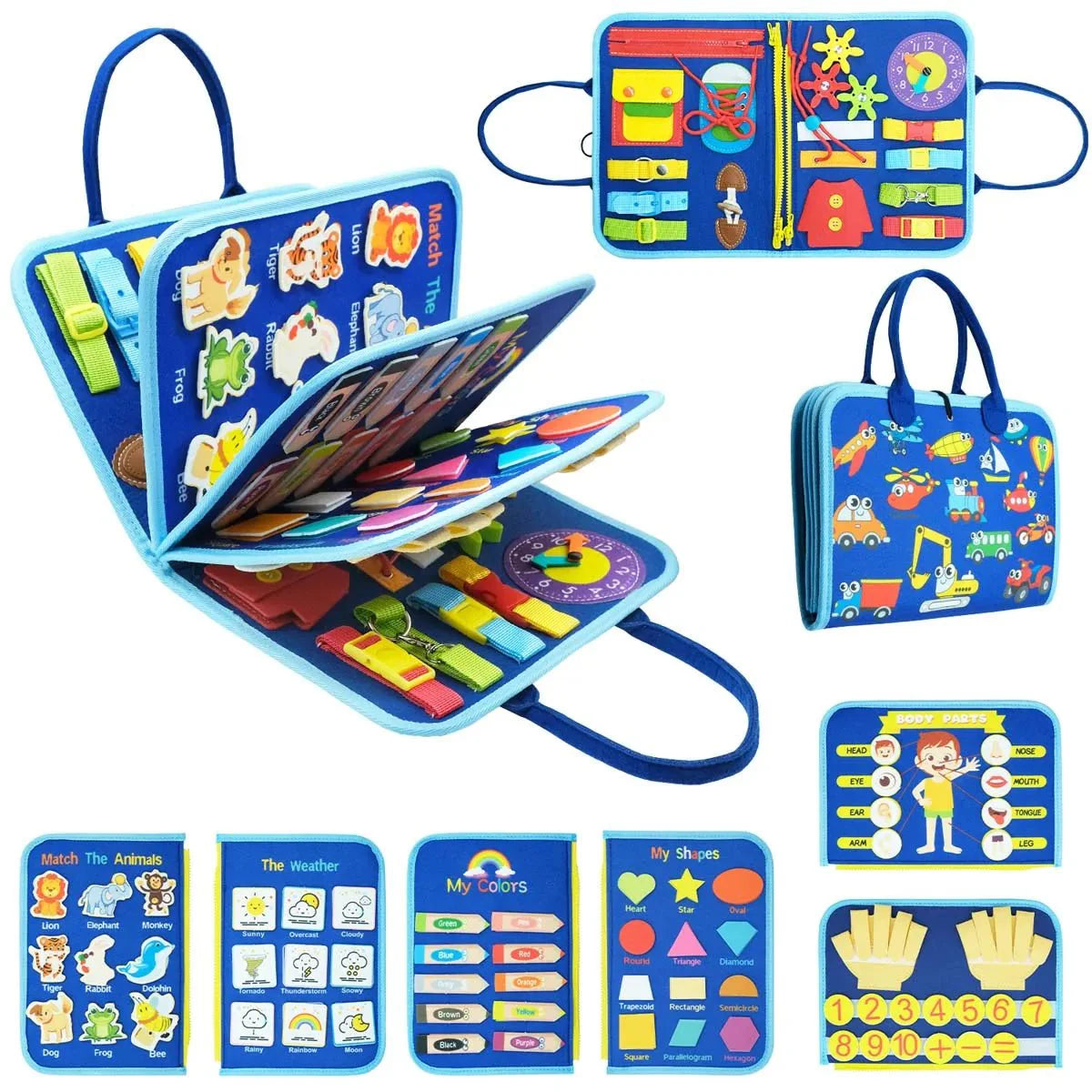 Montessori Busy Book - SmartPlay™