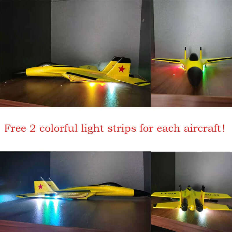 FX SU-35 RC Airplane 2.4G EPP Foam Fighter Glider – RC Plane for Kids