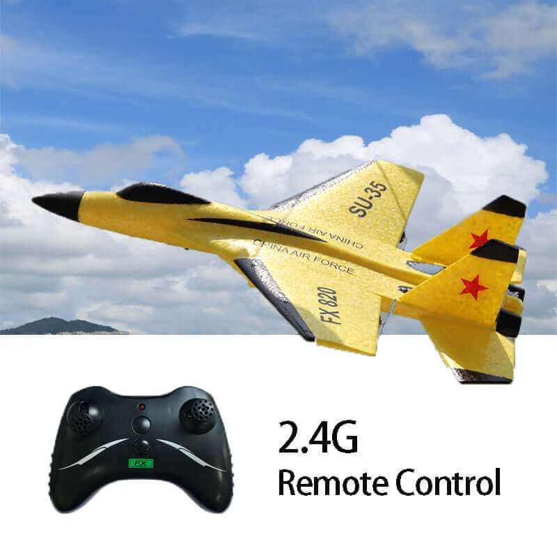 FX SU-35 RC Airplane 2.4G EPP Foam Fighter Glider – RC Plane for Kids