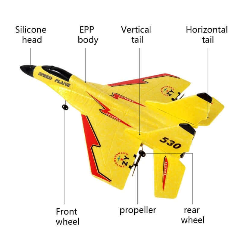 ZY 530 2.4G RC Glider Drone – Educational Toy for Kids &amp; Beginners