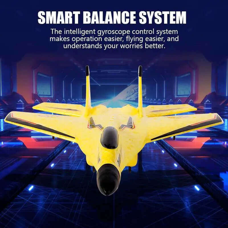 MIG 320 Foam RC Glider Drone | Hand-Thrown Electric Airplane Toy for Boys
