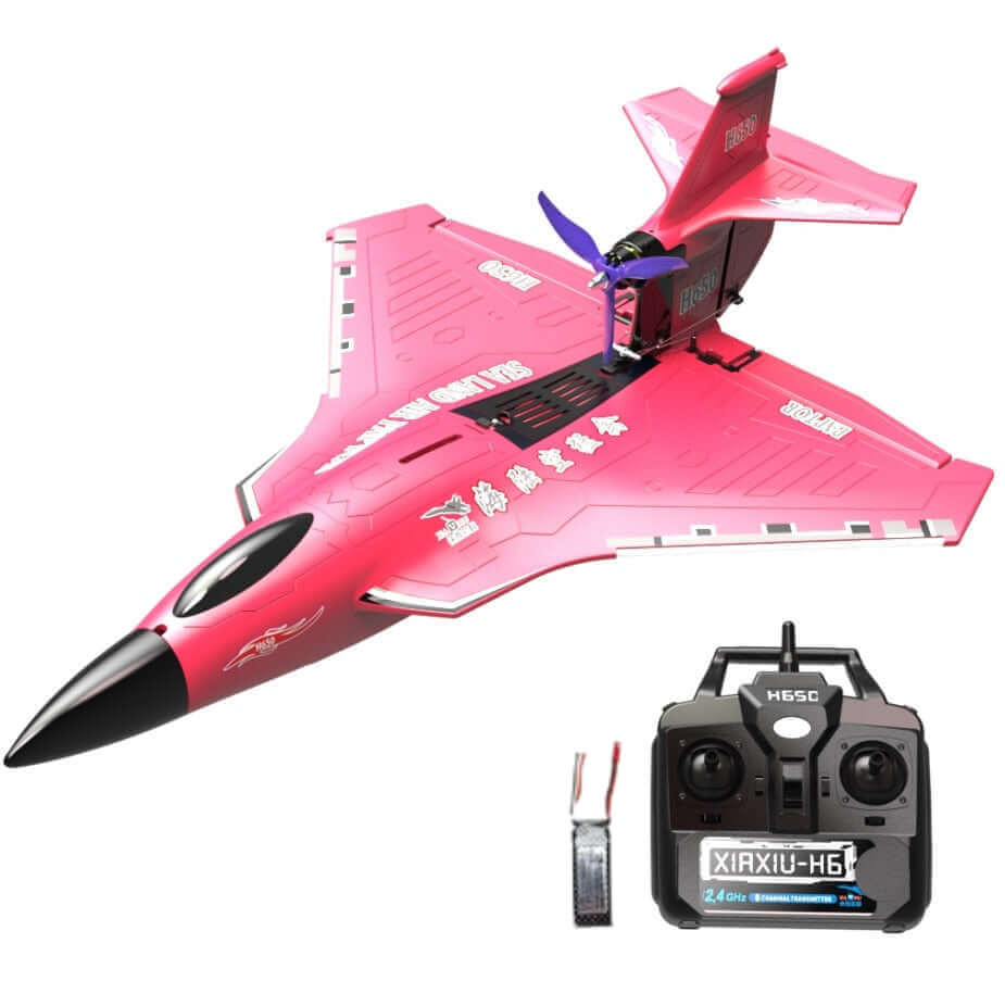XiaXiu H650 Raptor Tri-Mode Fixed-Wing RC Plane - Land/Water/Air, 1000m Range