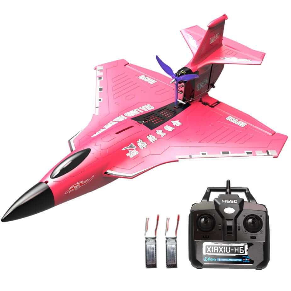 XiaXiu H650 Raptor Tri-Mode Fixed-Wing RC Plane - Land/Water/Air, 1000m Range