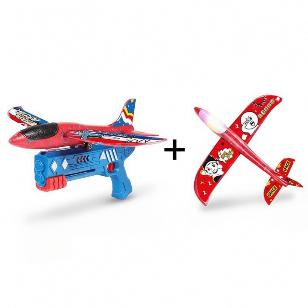Foam Airplane Toy – Fun Outdoor Throwing Glider for Boys and Girls