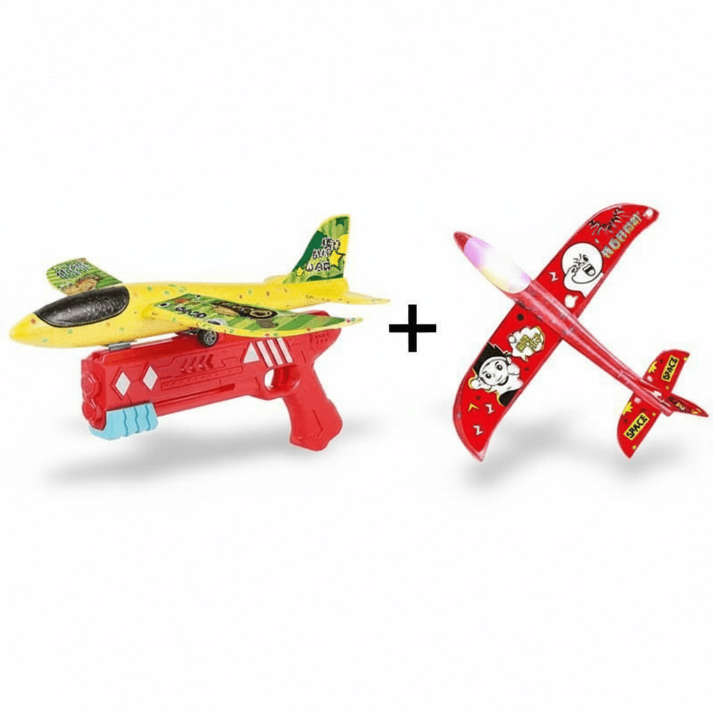 Foam Airplane Toy – Fun Outdoor Throwing Glider for Boys and Girls